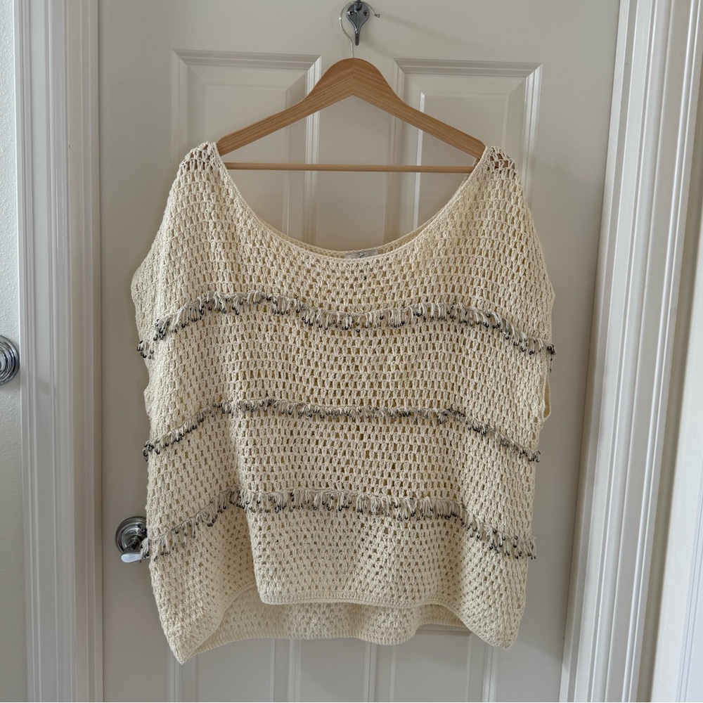 Joie Cotton Crotchet Top